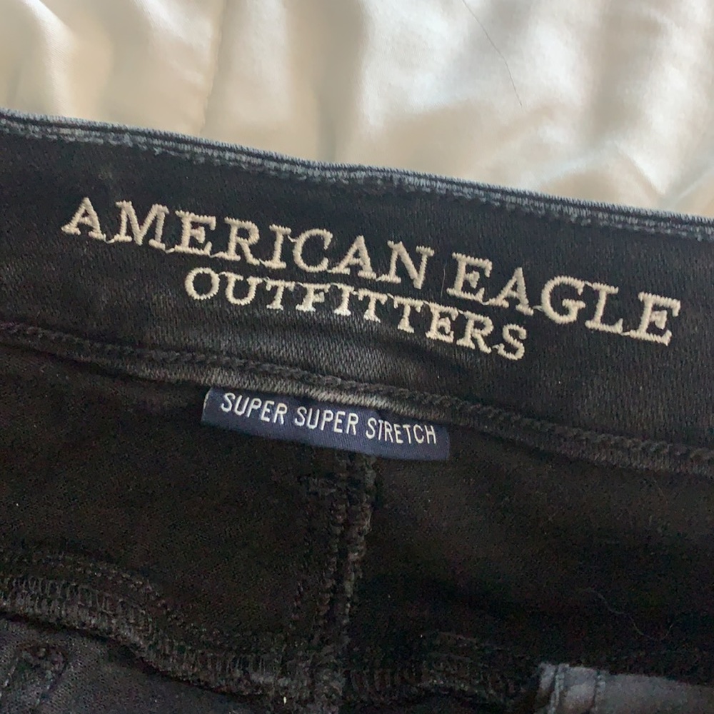 American Eagle super super stretch high rise leggings size 8 - Picture 2 of 3